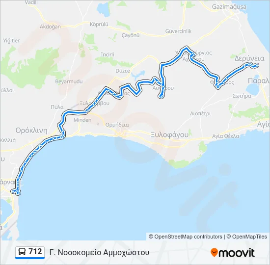 712  Line Map
