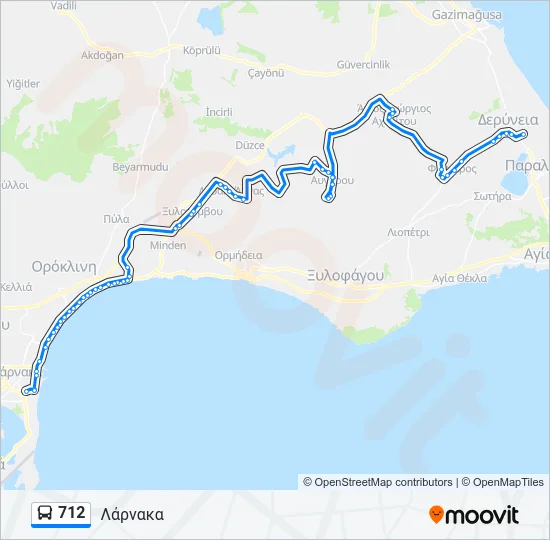 712  Line Map