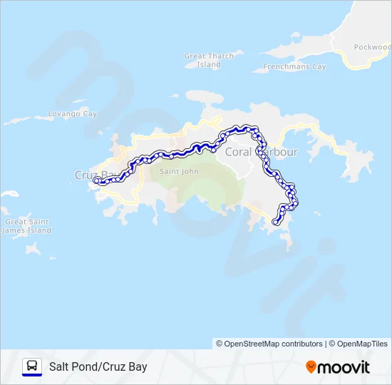 109 Bus Line Map