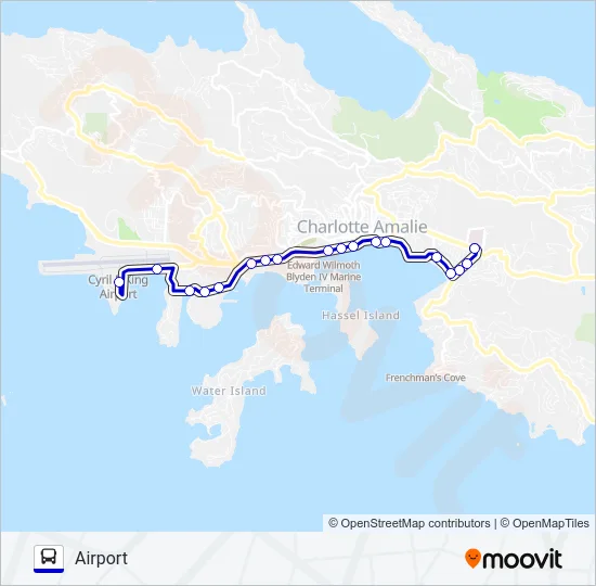 102 Bus Line Map