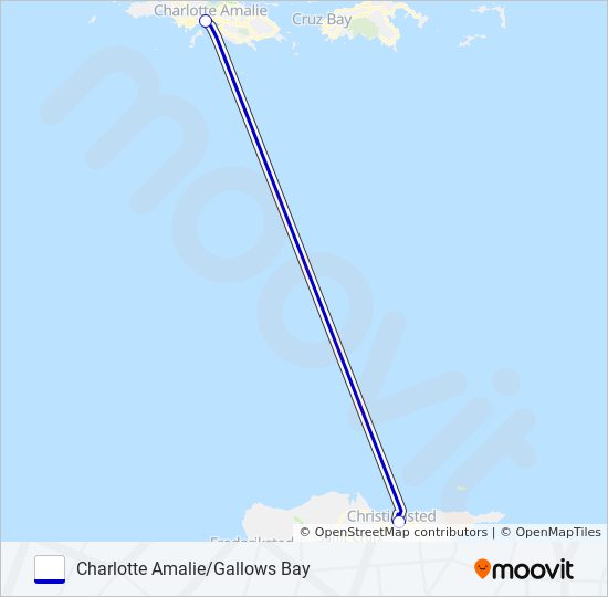 Mapa de F2 de ferry