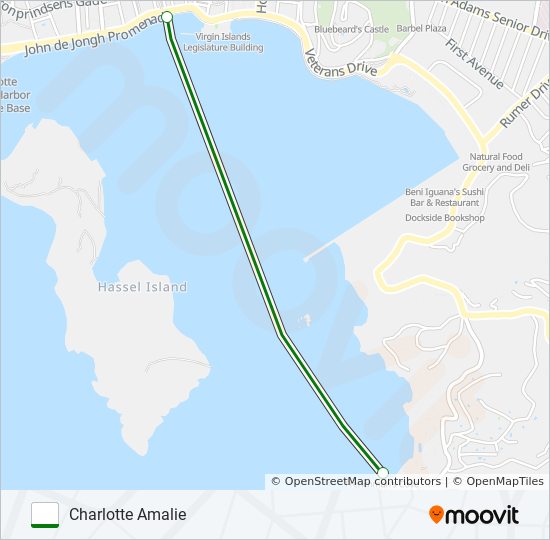 FC ferry Line Map