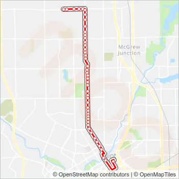 2 Bus Line Map