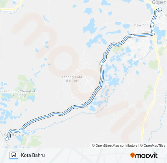 68 Bus Line Map