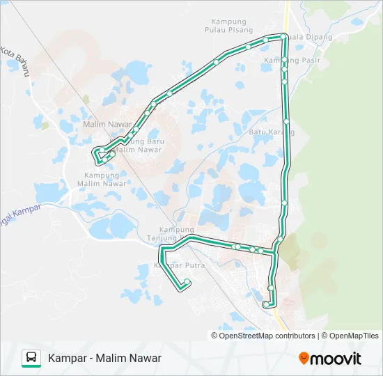 69 Bus Line Map