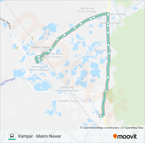 69 Bus Line Map