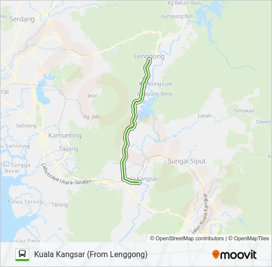 99A Bus Line Map