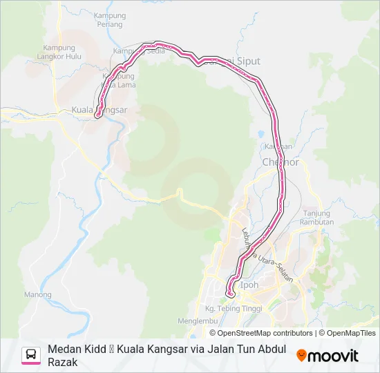A31B Bus Line Map