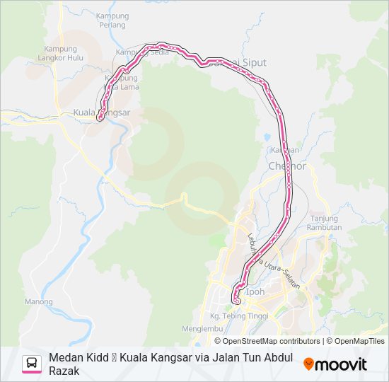 A31B Bus Line Map