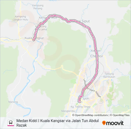 A31B Bus Line Map