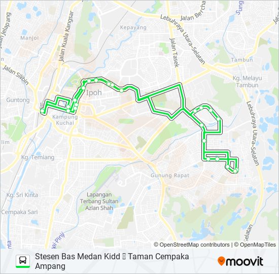 F103 bus Line Map