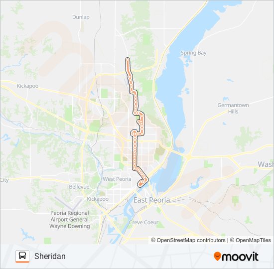 4 Bus Line Map