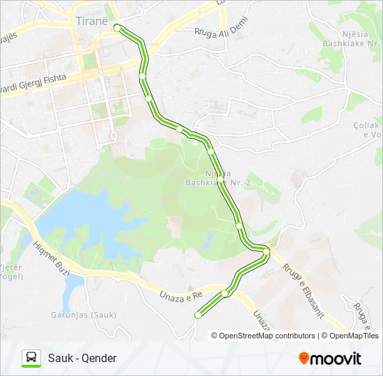L5 Bus Line Map
