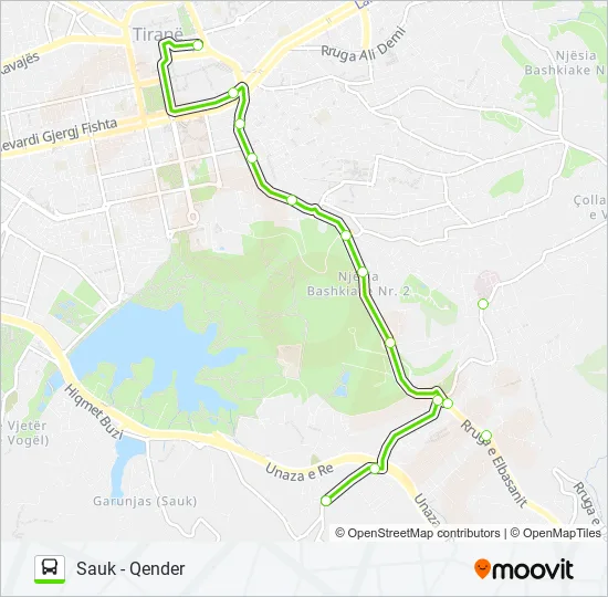 L5 Bus Line Map