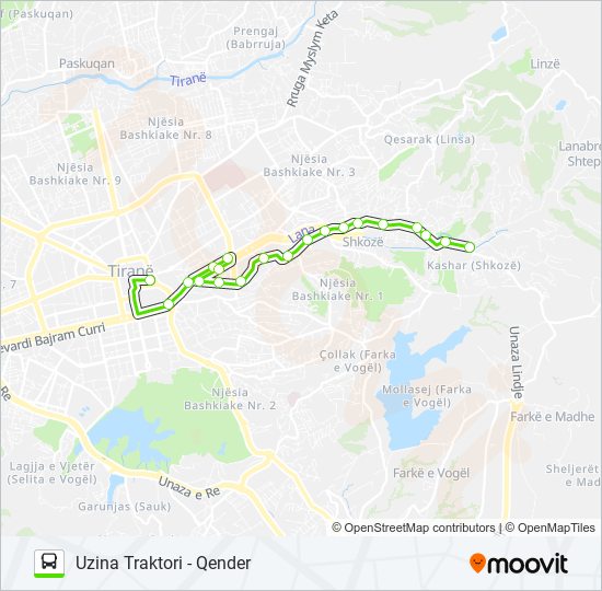 L6 bus Line Map