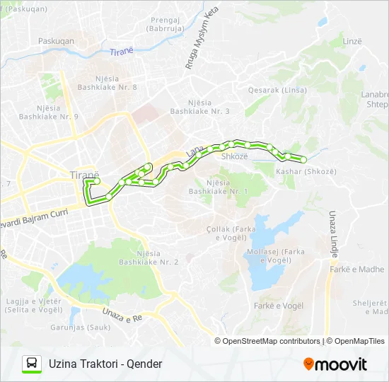 L6 Bus Line Map