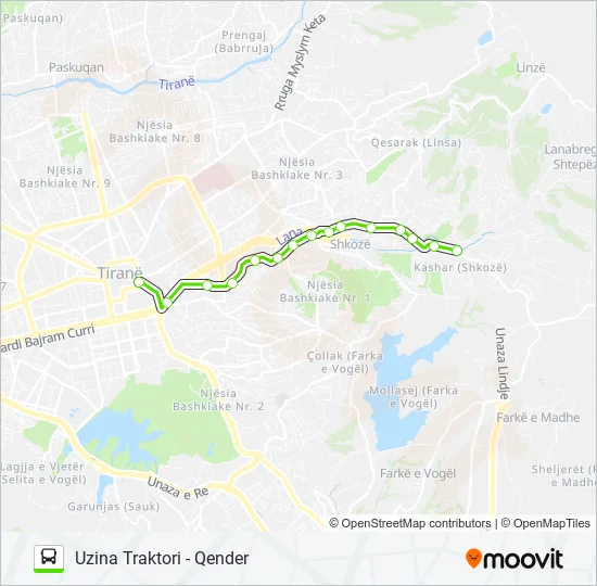 L6 Bus Line Map
