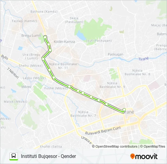 L7 Bus Line Map