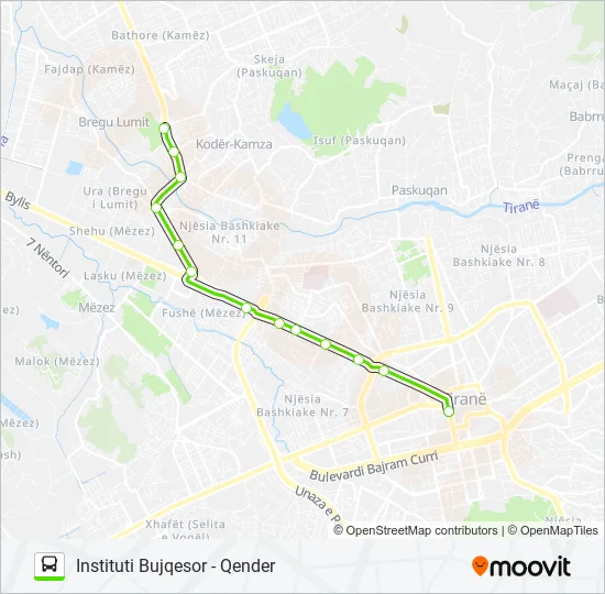 L7 Bus Line Map