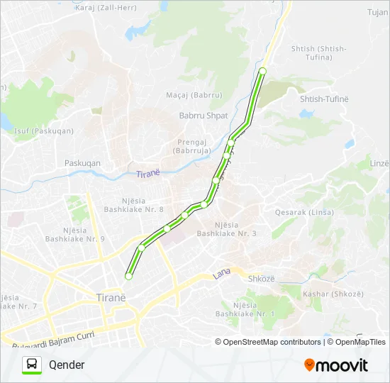 L9 Bus Line Map