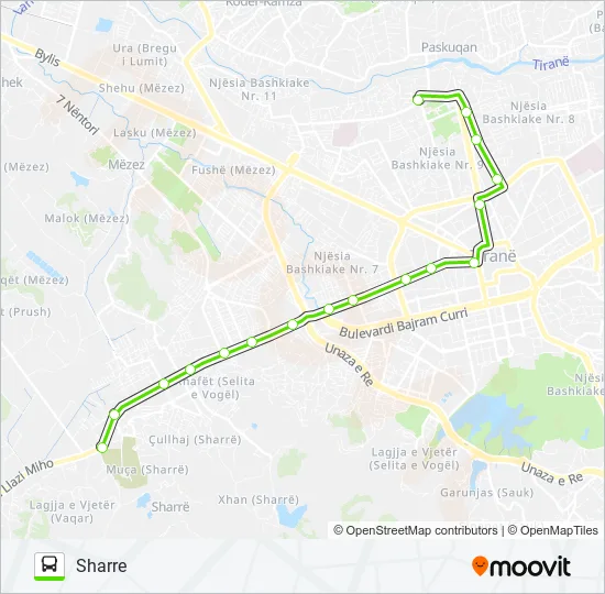 L11 Bus Line Map