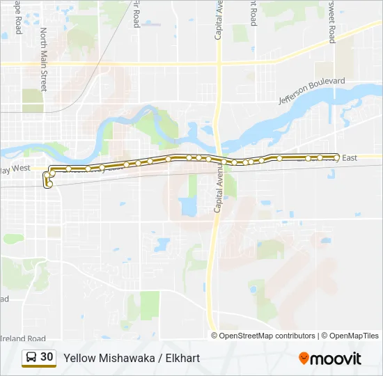 30  Line Map