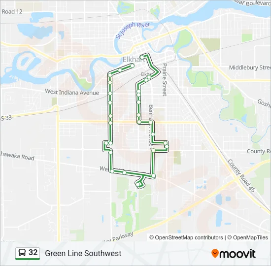 32  Line Map