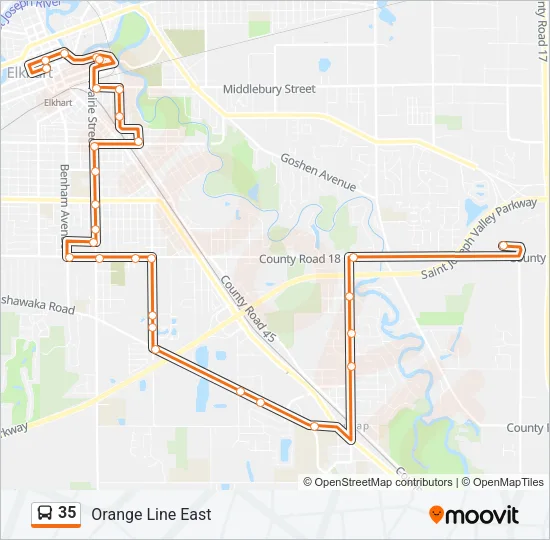 35  Line Map