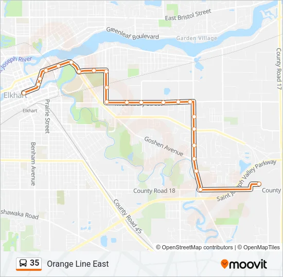 35  Line Map