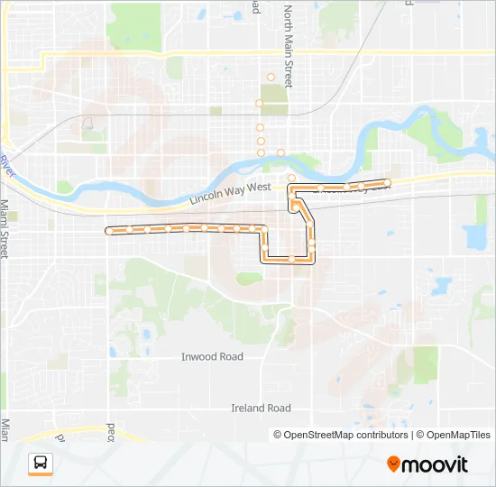 MILLBURN SCHOOL TRIPPER Bus Line Map