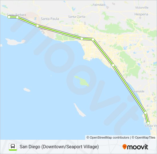 FLIXBUS 2013 Bus Line Map