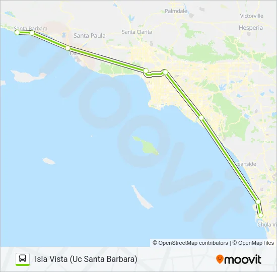 FLIXBUS 2013 Bus Line Map