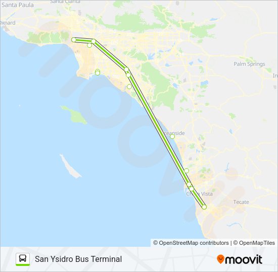 FLIXBUS 2017 Bus Line Map