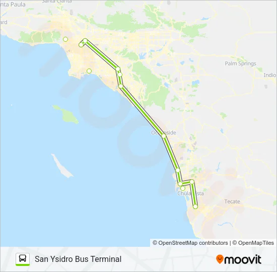 FLIXBUS 2017 Bus Line Map