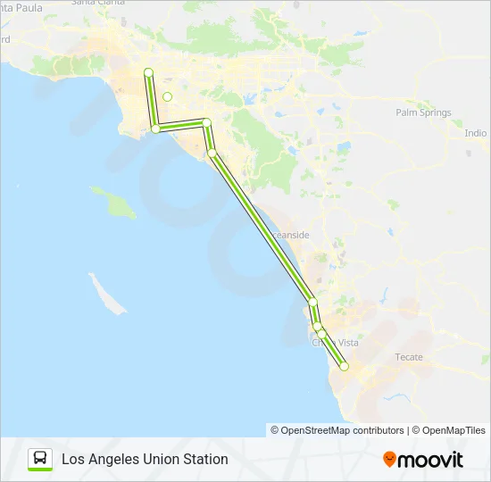 FLIXBUS 2017 Bus Line Map