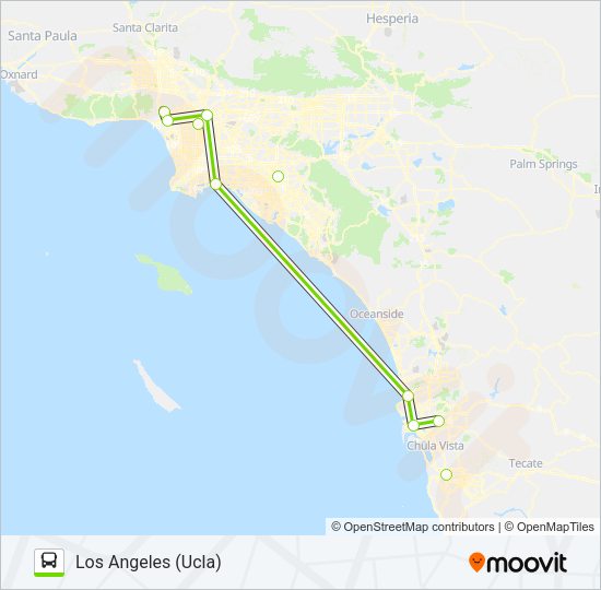 FLIXBUS 2017 Bus Line Map