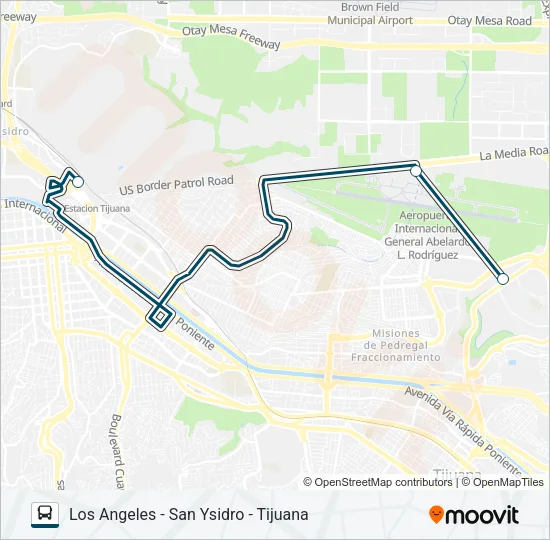 GREYHOUND US0830 Bus Line Map