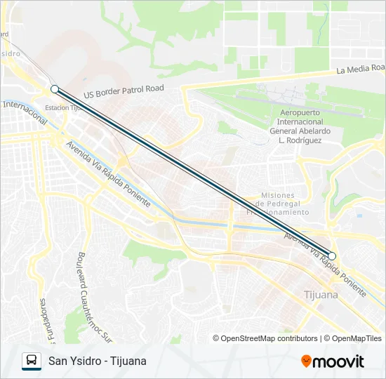 GREYHOUND US0832 Bus Line Map