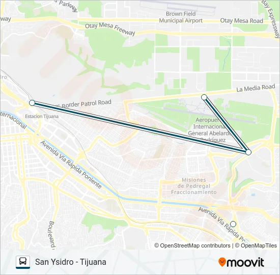 GREYHOUND US0832 Bus Line Map
