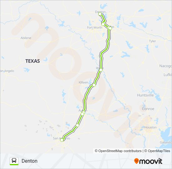 FLIXBUS 2230 Bus Line Map