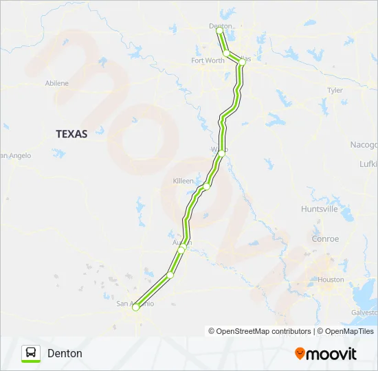 FLIXBUS 2230 Bus Line Map