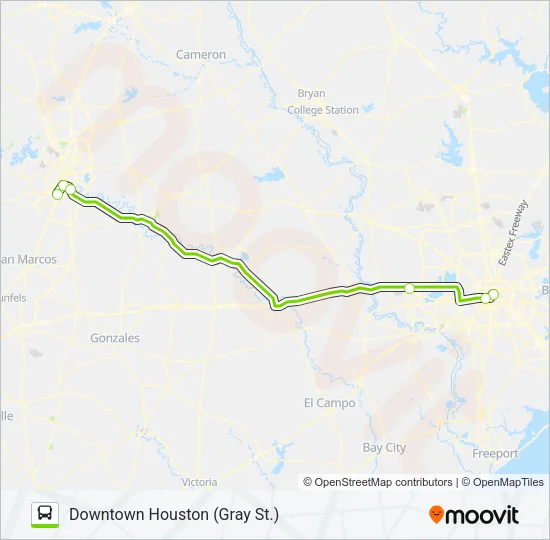 FLIXBUS 2270 Bus Line Map