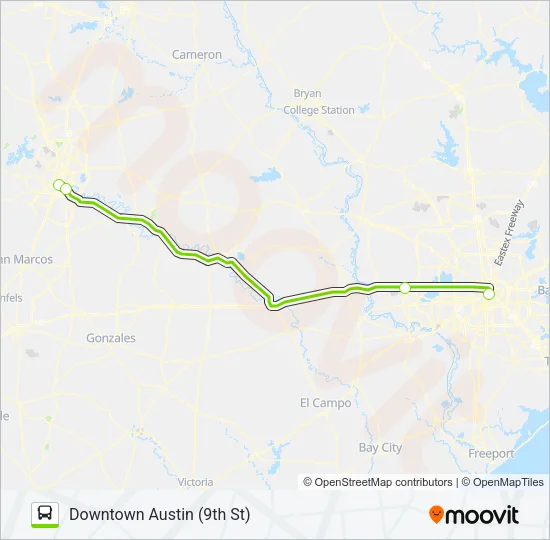 FLIXBUS 2270 Bus Line Map