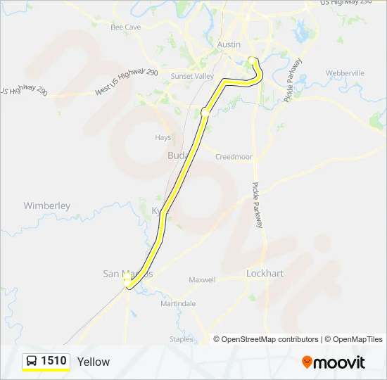 1510 Bus Line Map