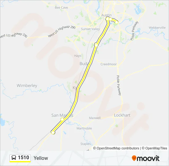 1510 Bus Line Map