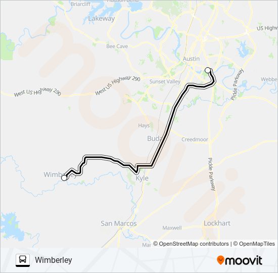 wimberley austin Route: Schedules, Stops & Maps - Wimberley (Updated)