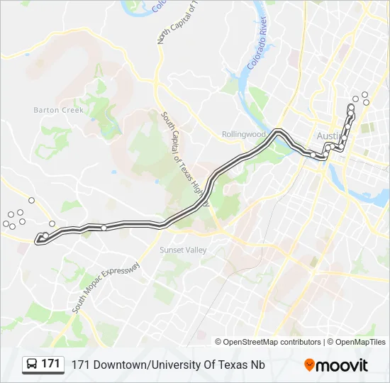 171 Bus Line Map