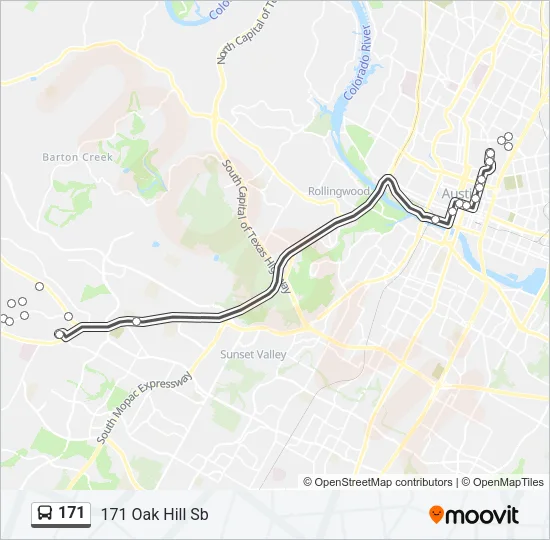 171 Bus Line Map