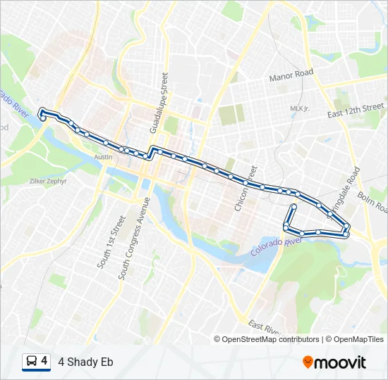 4 Bus Line Map