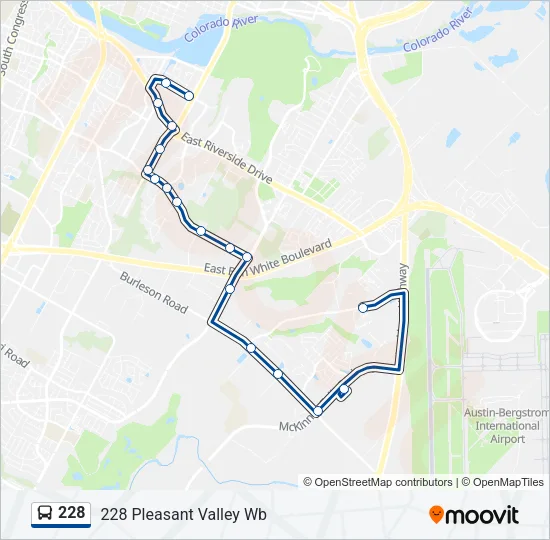 228 Bus Line Map